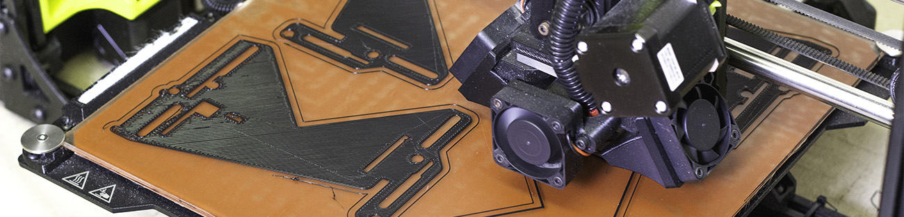A Taz6 3D Printer creates specialized frame components for the Tempus Pro